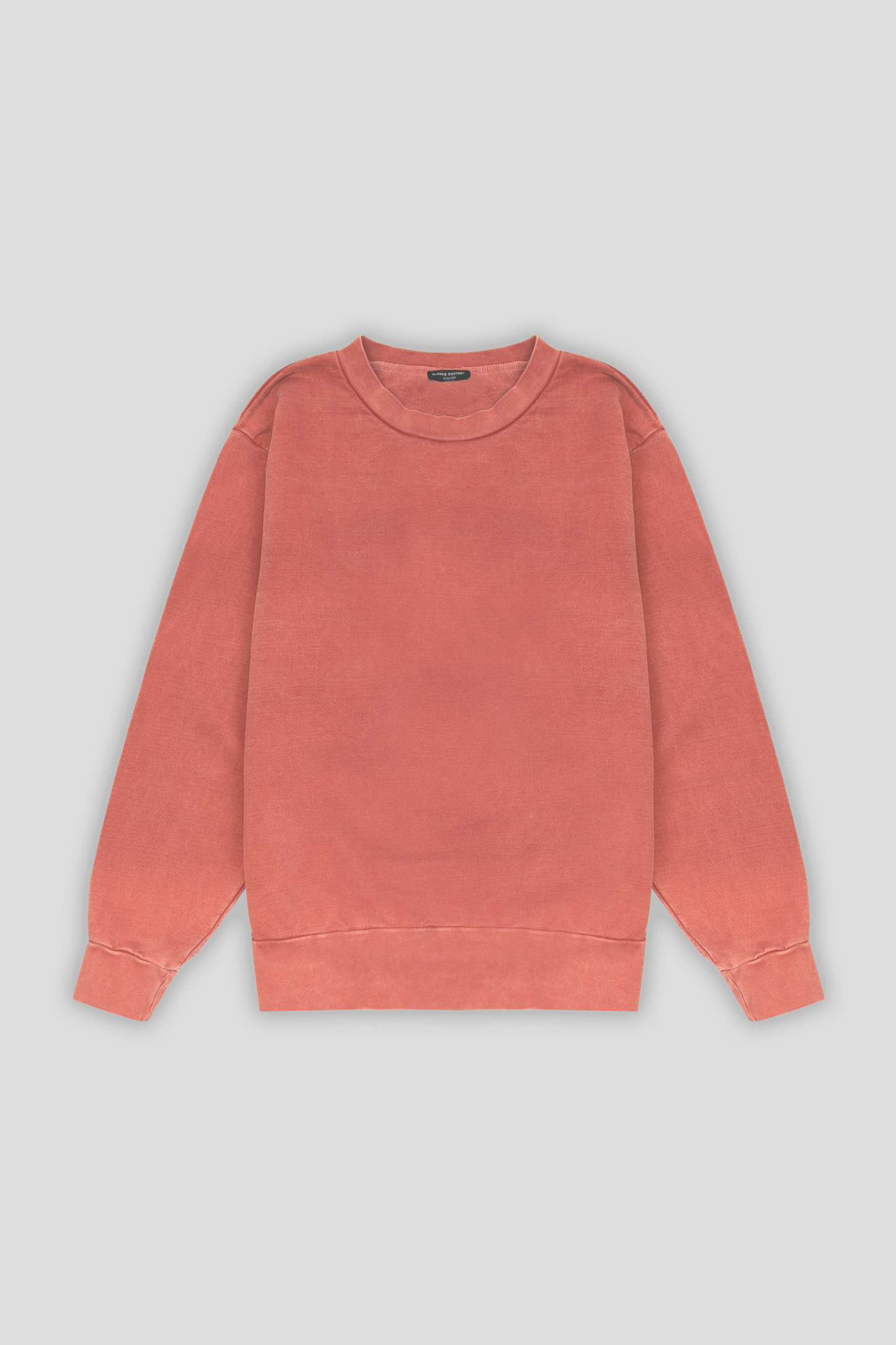 Washed Crewneck Rust 1054 - SIMPLUSH