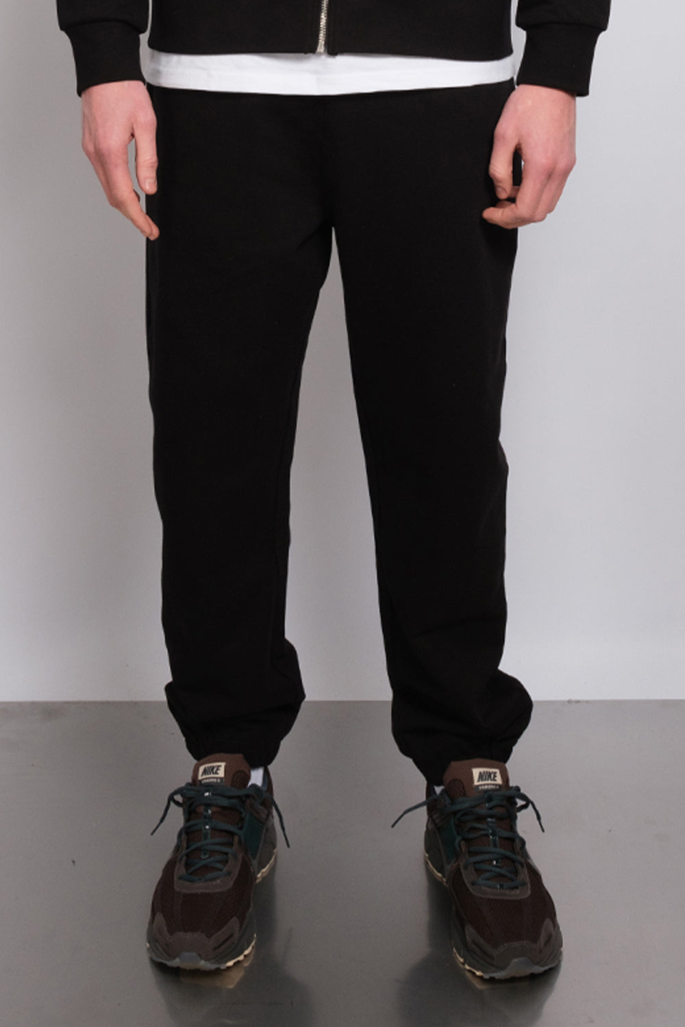 Elasticated Hem Jogger Black 1203 - SIMPLUSH