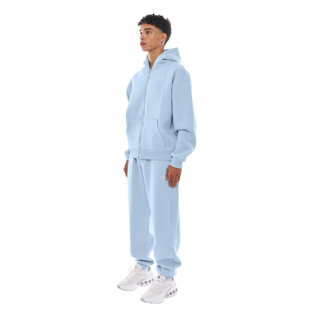 CUFFED JOGGER ICE BLUE