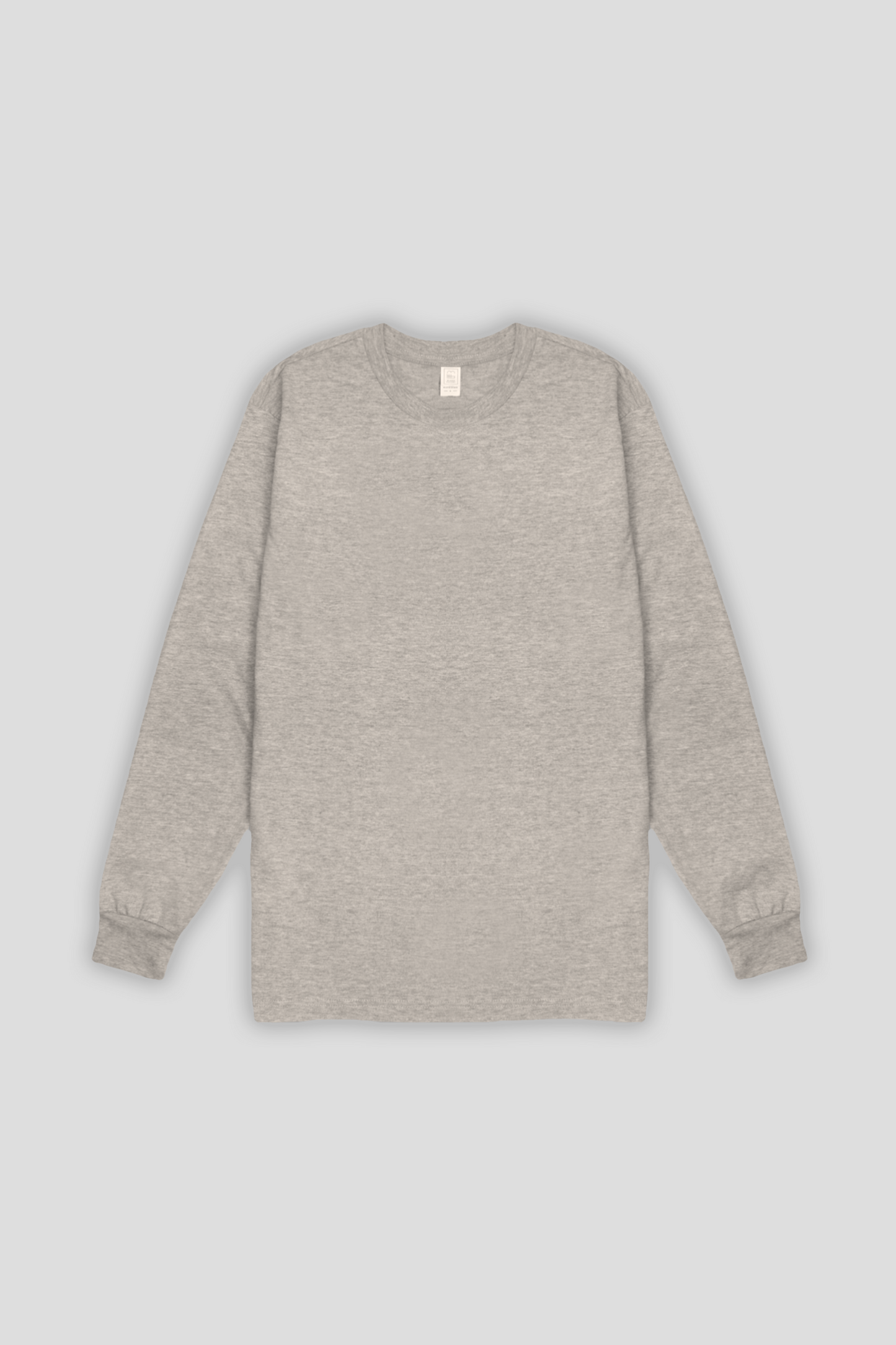 Long Sleeve T-shirt Heather Grey 1351 - SIMPLUSH