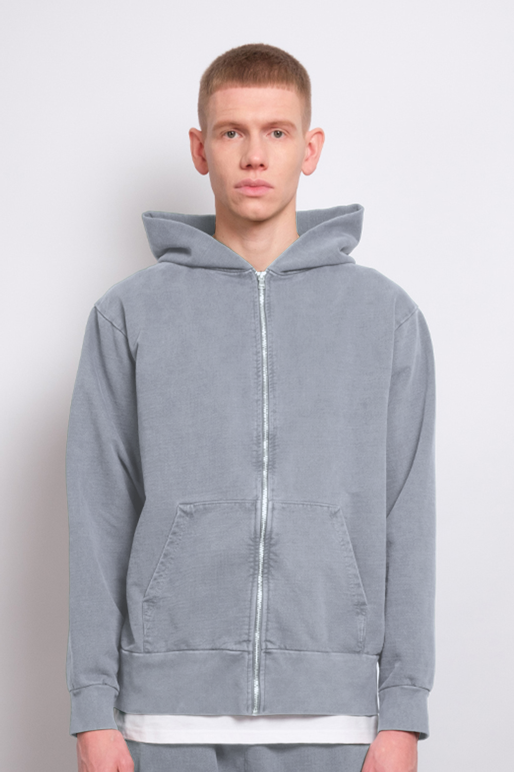 Zip Hoodie Steel 1006 - SIMPLUSH