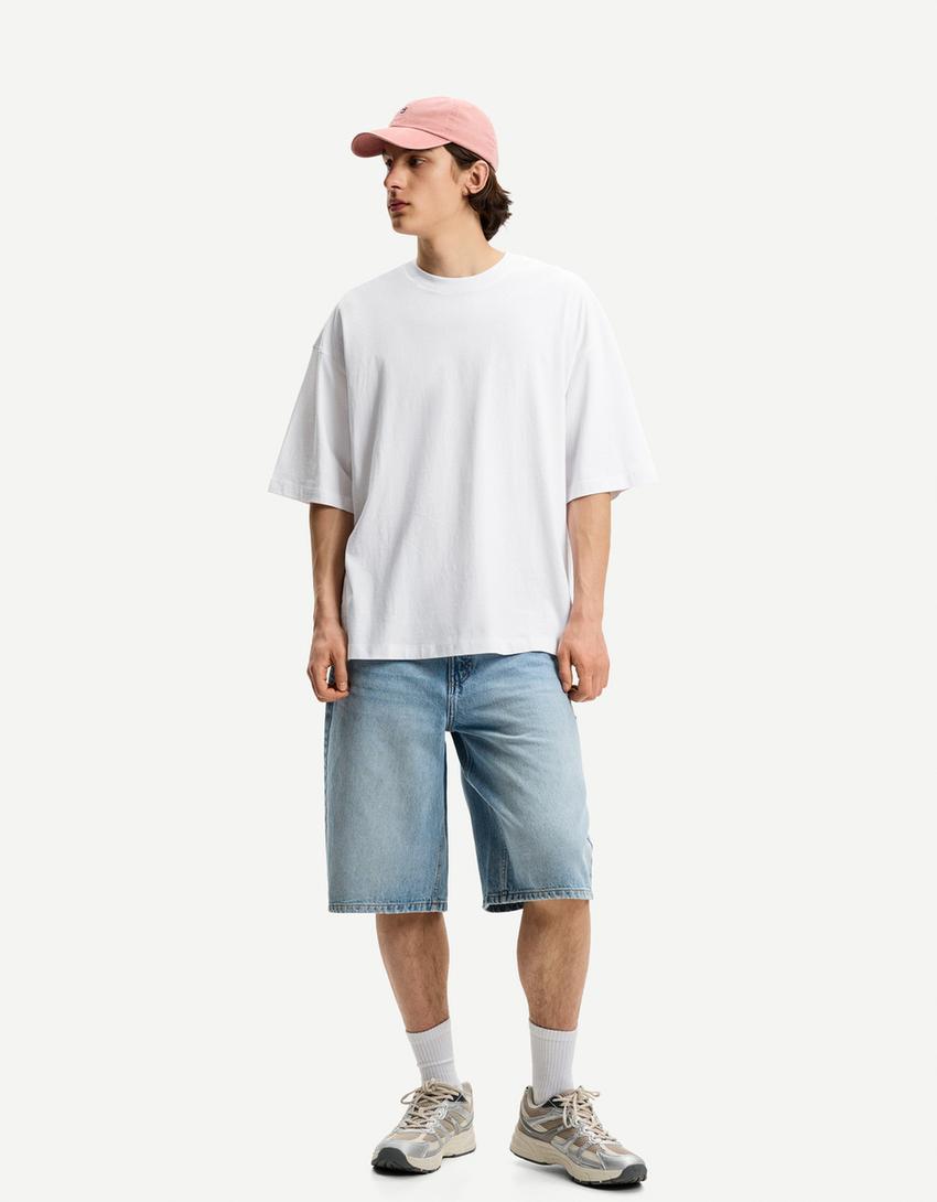 Oversized 250 GSM 100% Cotton T-Shirt (80 Pack)