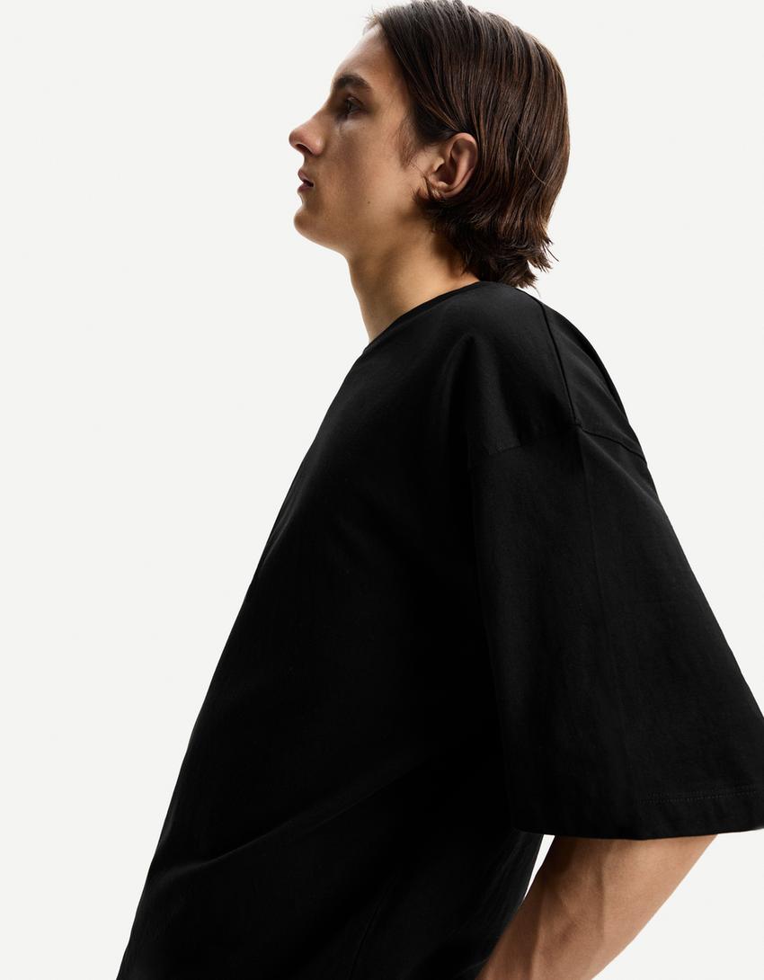 Oversized 250 GSM 100% Cotton T-Shirt (80 Pack)