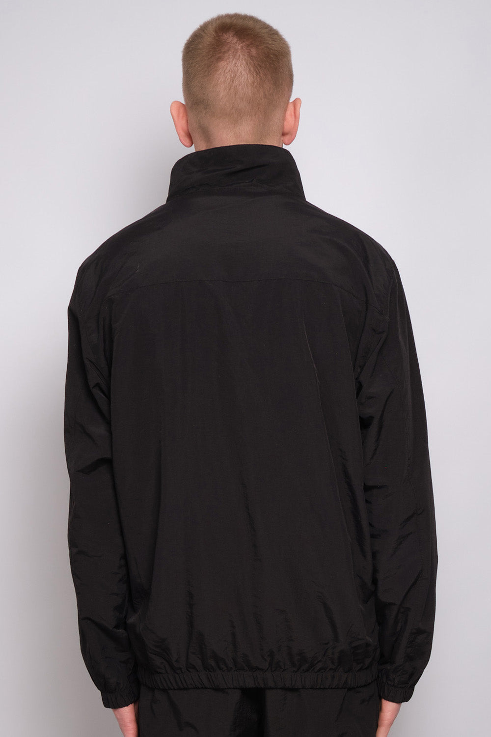 Nylon Tracksuit Top Black 1651 - SIMPLUSH