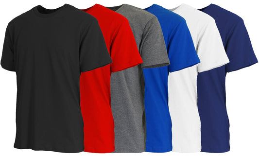 Cotton T-Shirt Samples Pack 6 Colors