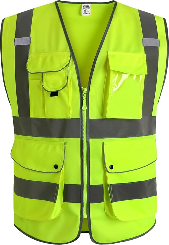 High Visibility Reflective Safety Vest 1903
