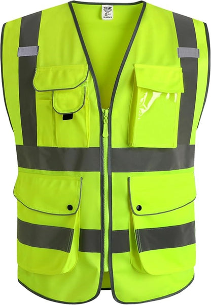 High Visibility Reflective Safety Vest 1903