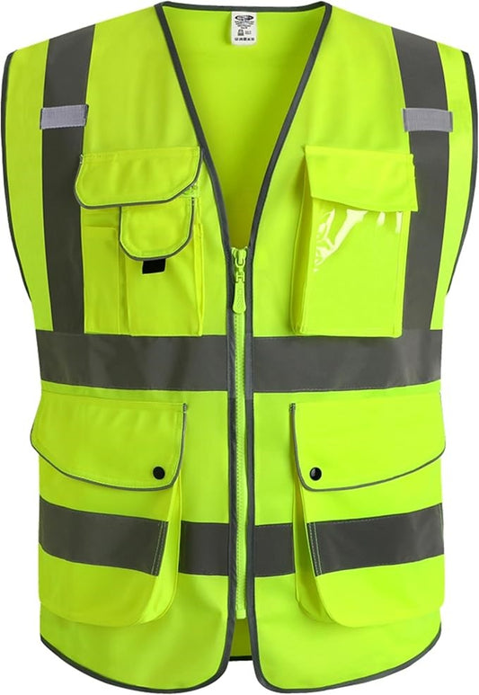 High Visibility Reflective Safety Vest 1903