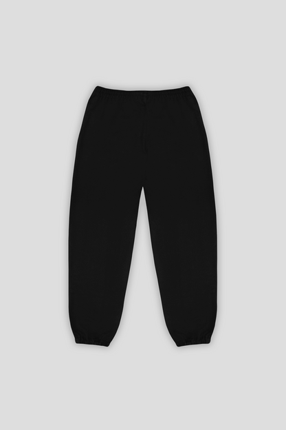 Elasticated Hem Jogger Black 1203 - SIMPLUSH