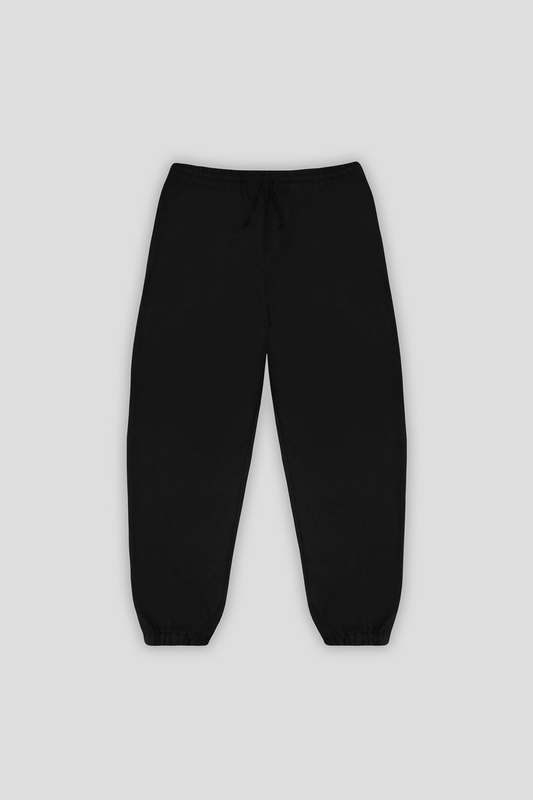 Elasticated Hem Jogger Black 1203 - SIMPLUSH