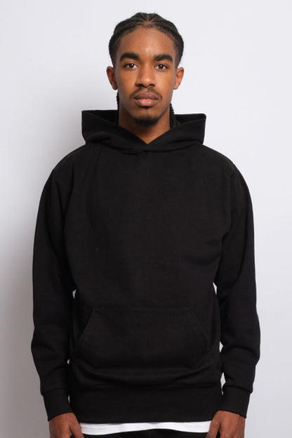Pullover Hoodie Black 1251 - SIMPLUSH