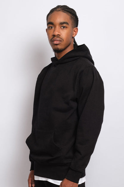 Pullover Hoodie Black 1251 - SIMPLUSH