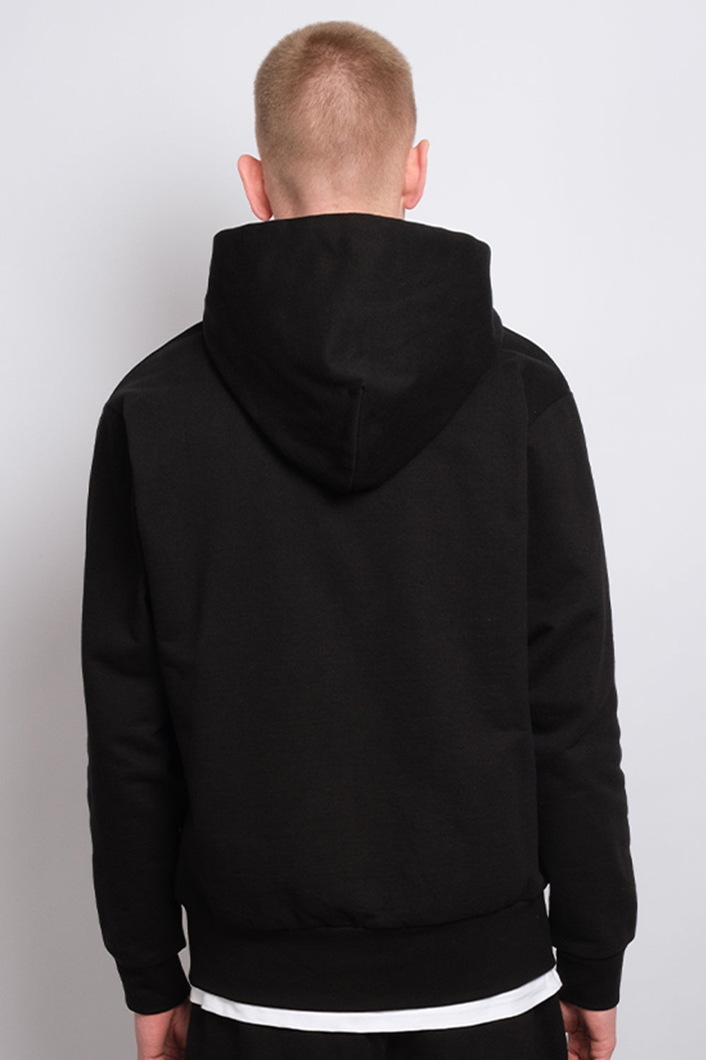 Zip Hoodie Black 1004 - SIMPLUSH