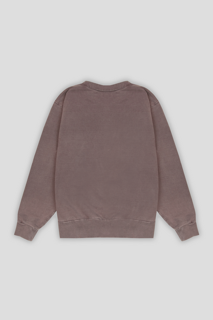 Washed Crewneck Hazel 1051 - SIMPLUSH