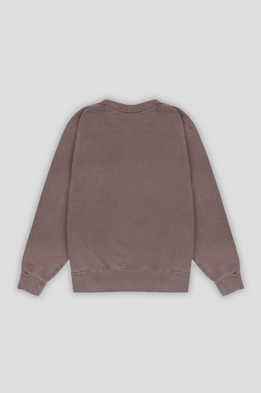 Washed Crewneck Hazel 1051 - SIMPLUSH