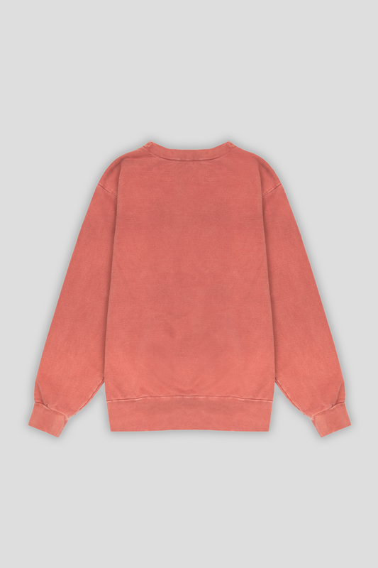 Washed Crewneck Rust 1054 - SIMPLUSH