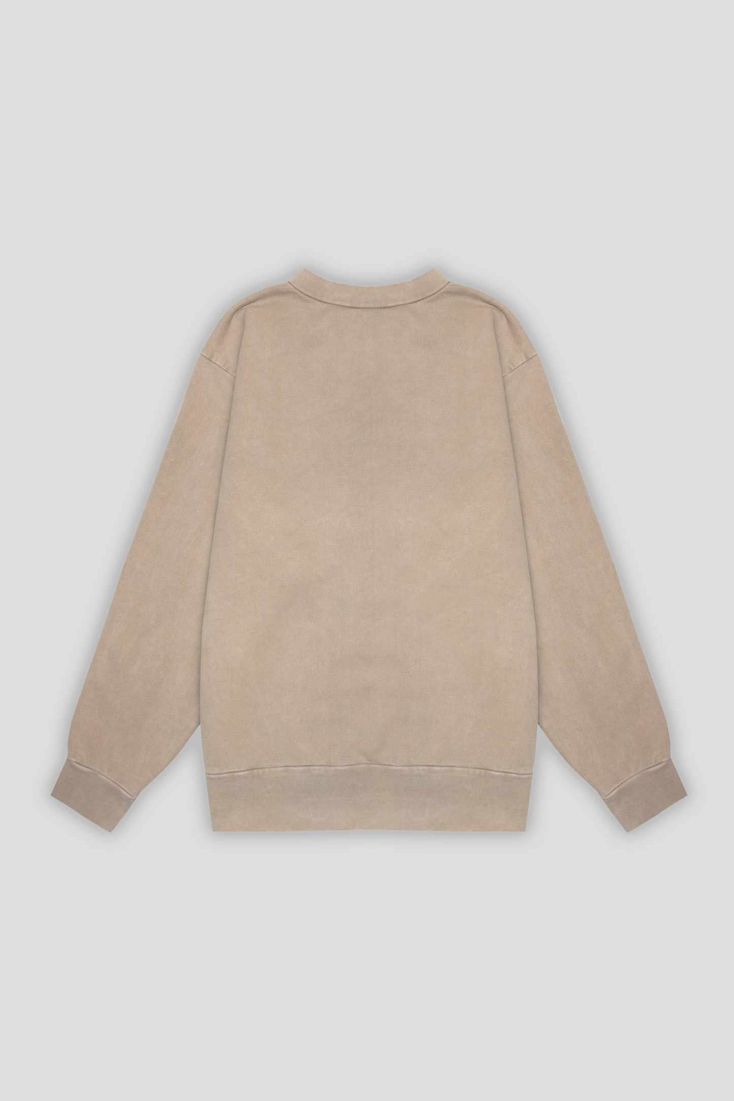 Washed Crewneck Sand 1053 - SIMPLUSH