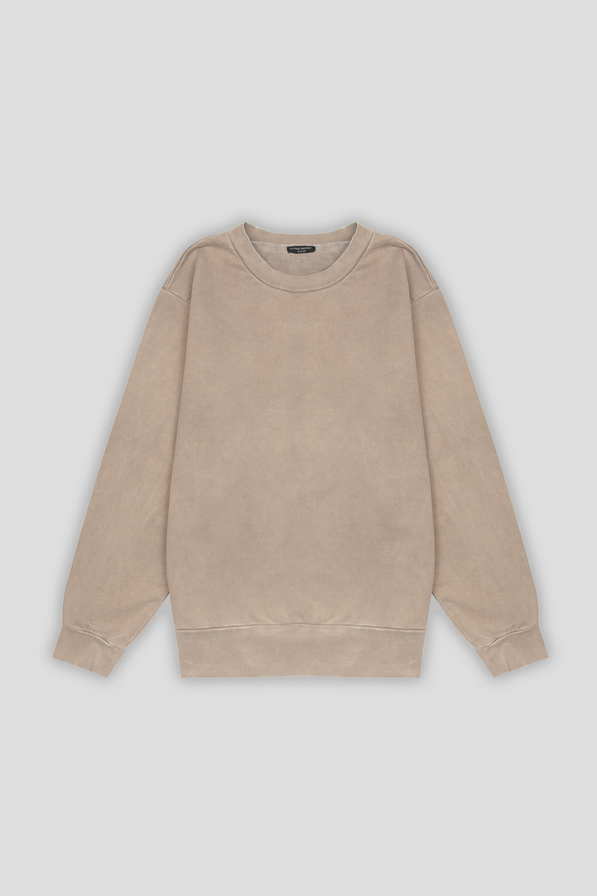 Washed Crewneck Sand 1053 - SIMPLUSH