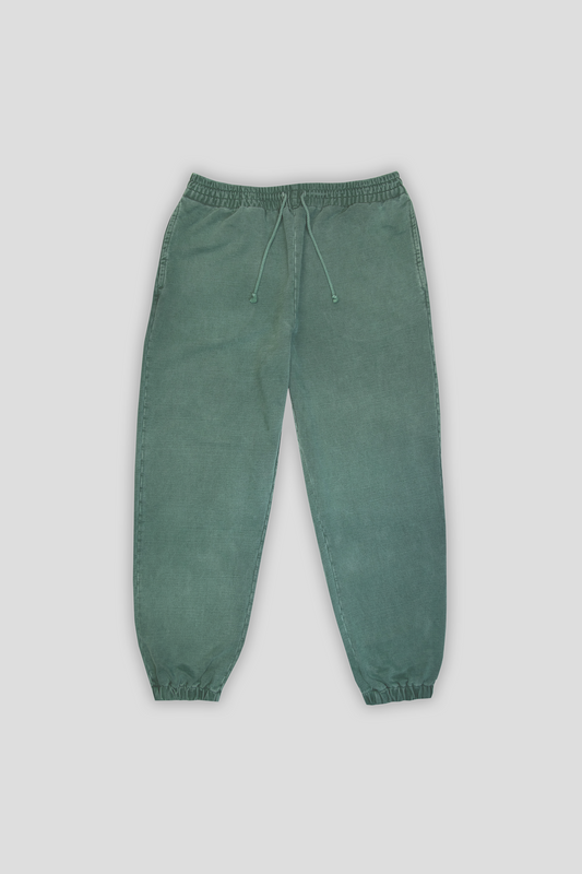 Washed Elasticated Hem Jogger Forest 1206 - SIMPLUSH