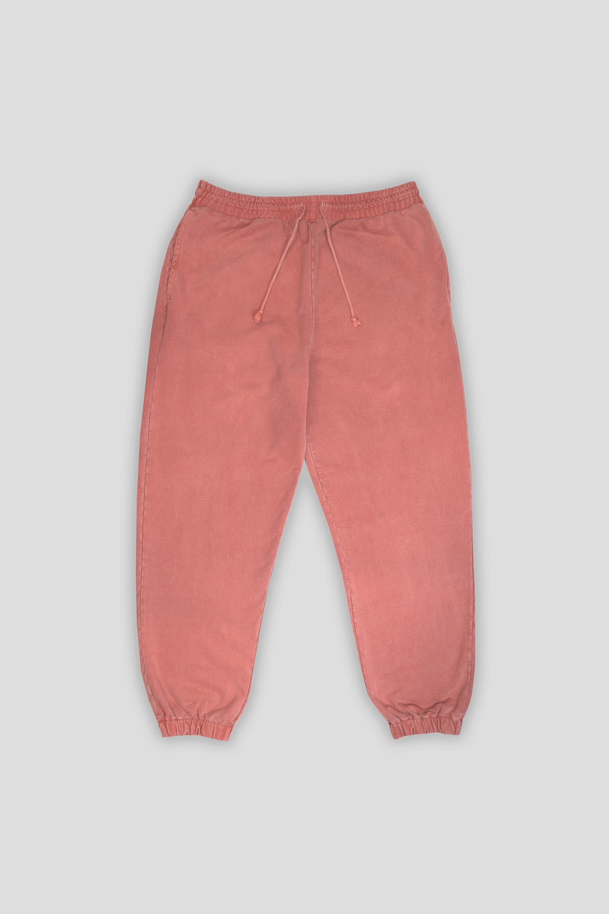 Washed Elasticated Hem Jogger Rust 1204 - SIMPLUSH