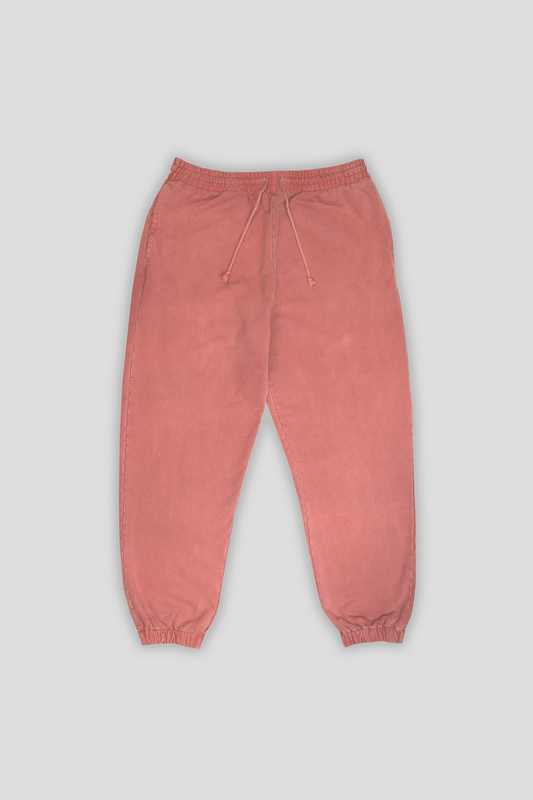 Washed Elasticated Hem Jogger Rust 1204 - SIMPLUSH