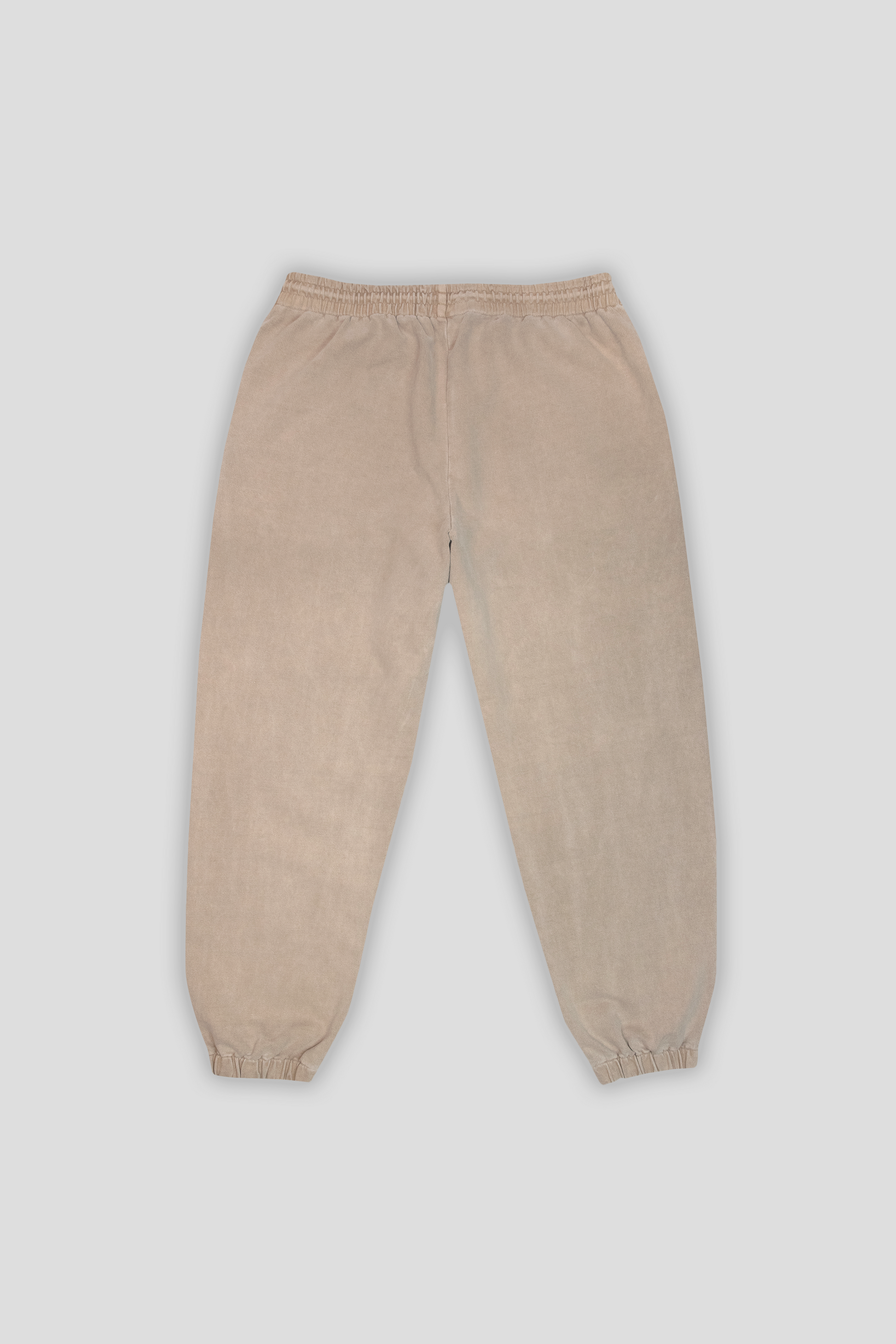 Washed Elasticated Hem Jogger Sand 1205 - SIMPLUSH