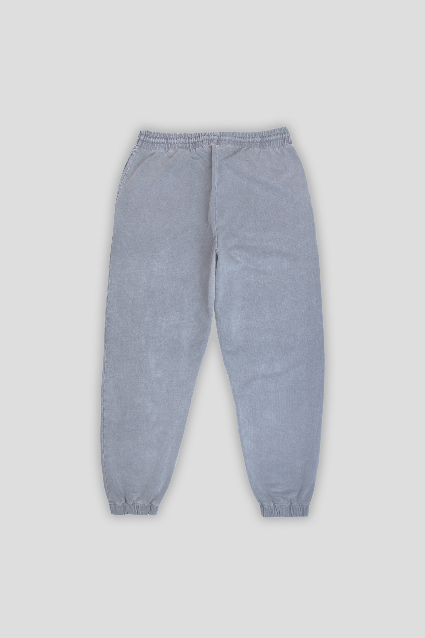 Washed Elasticated Hem Jogger Steel 1202 - SIMPLUSH