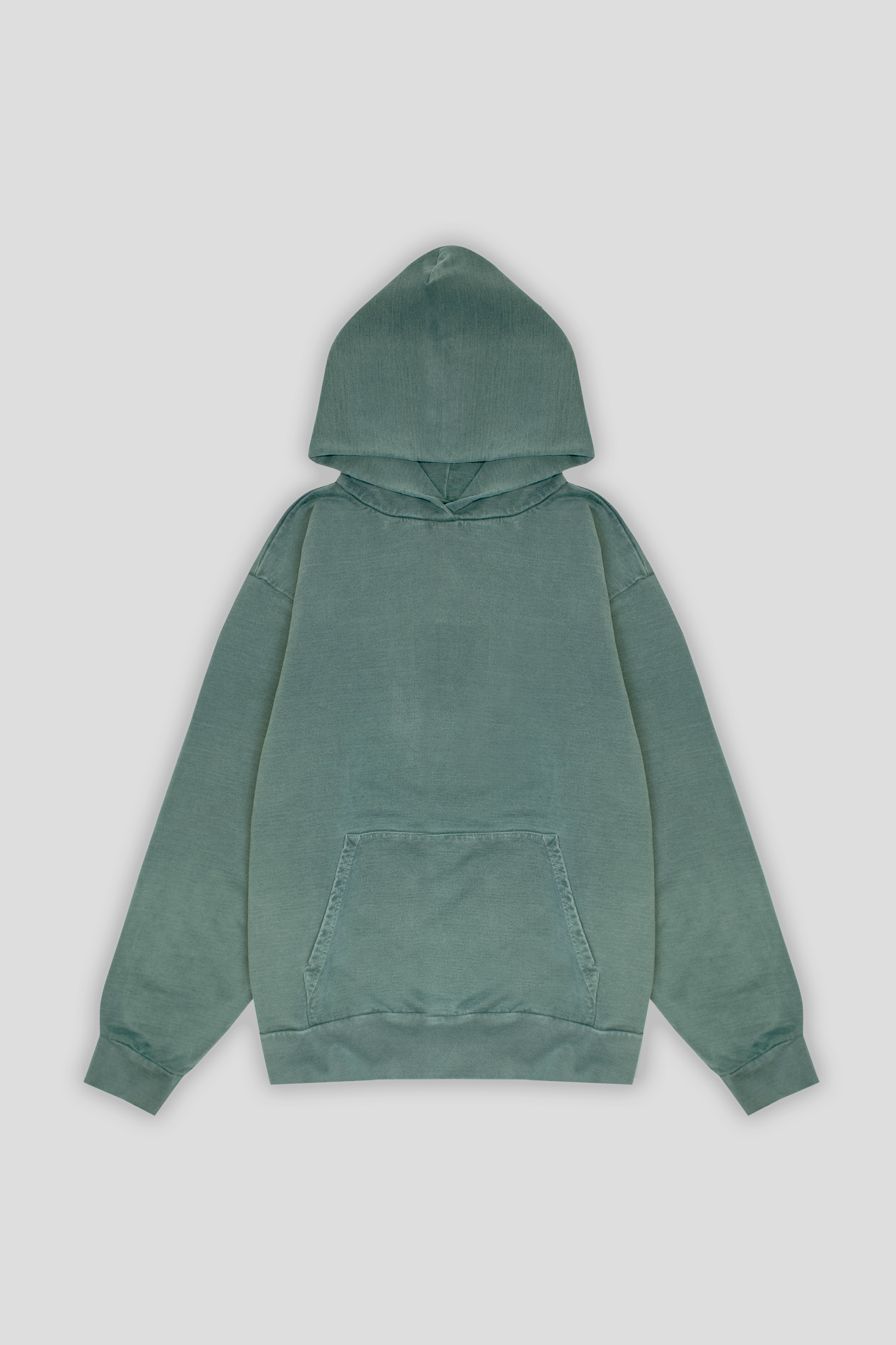 Washed Pullover Hoodie Forest 1255 - SIMPLUSH