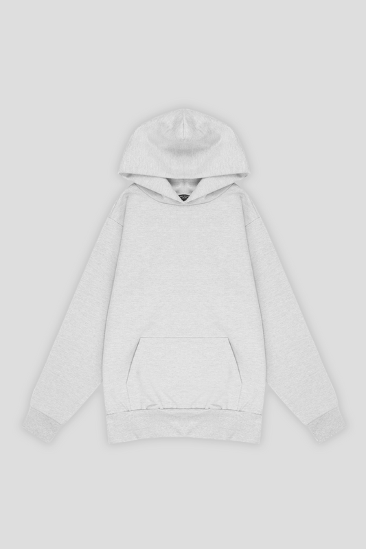 Pullover Hoodie Grey 1257 - SIMPLUSH