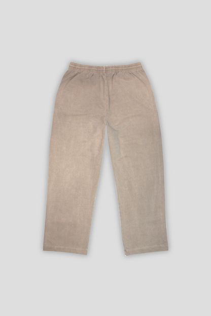 Washed Straight Leg Jogger Sand 1105 - SIMPLUSH