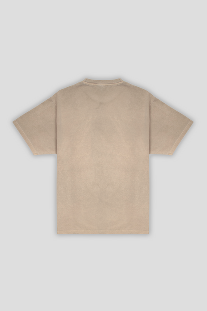 Washed T-shirt Sand 1305 - SIMPLUSH