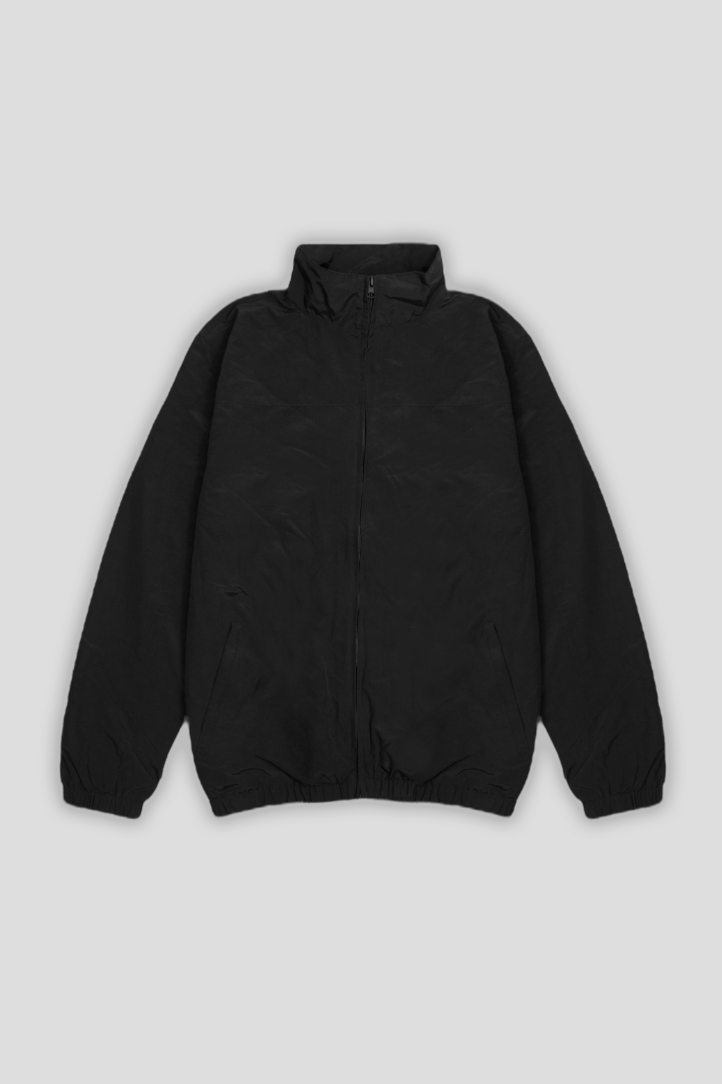 Nylon Tracksuit Top Black 1651 - SIMPLUSH