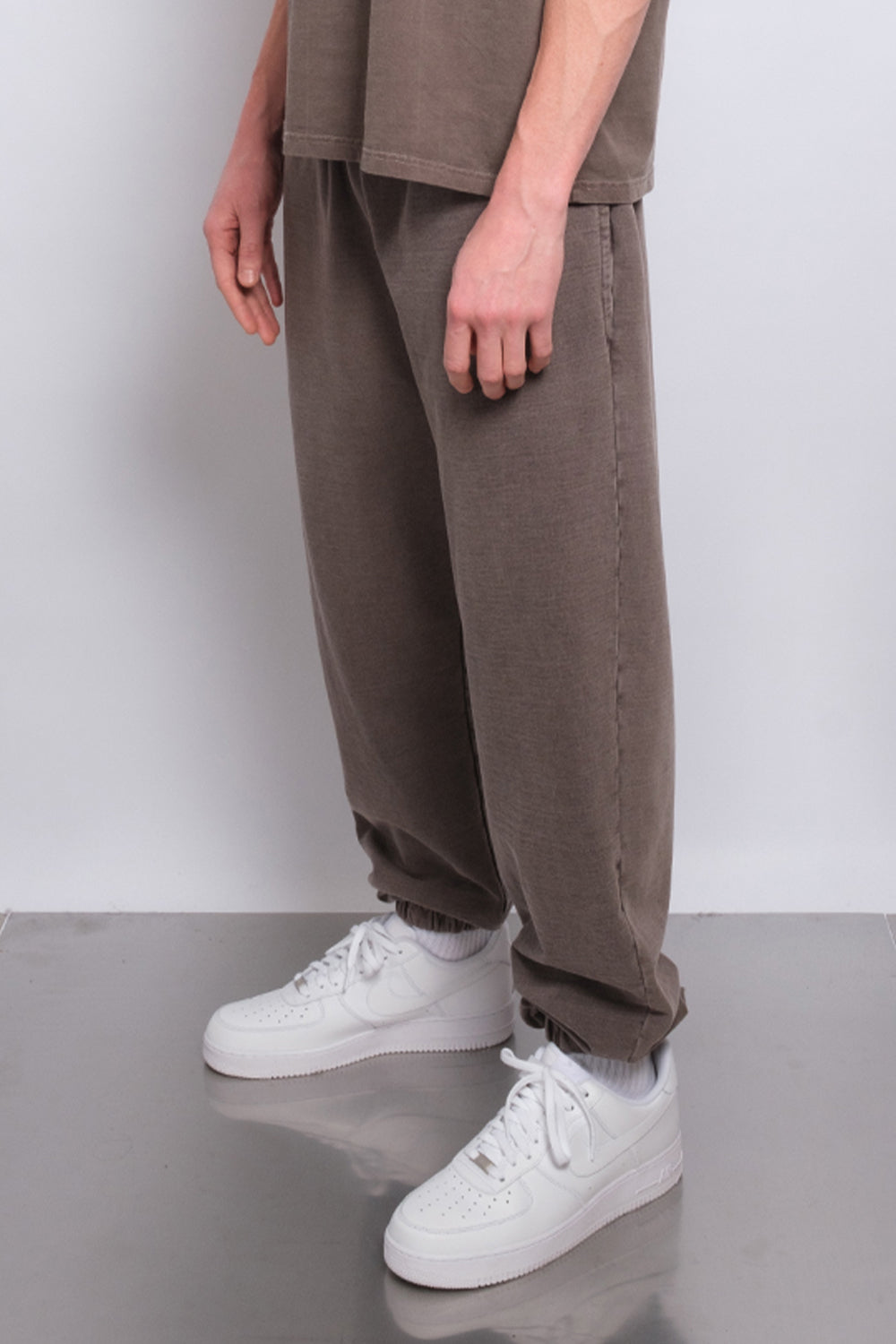 Washed Elasticated Hem Jogger Hazel 1207 - SIMPLUSH