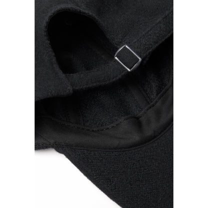 Black Flannel Cap 1457 - SIMPLUSH