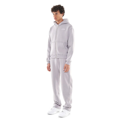 SWEATSUIT (ZIP-UP) SILVER GREY