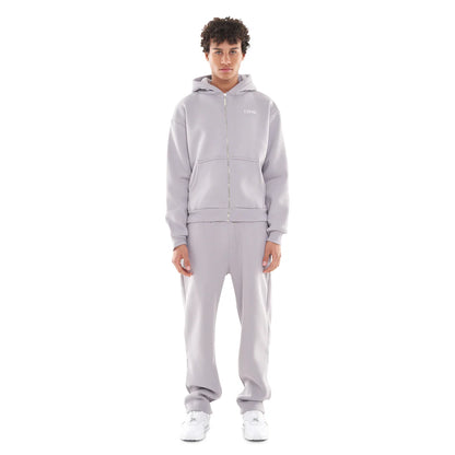 SWEATSUIT (ZIP-UP) SILVER GREY