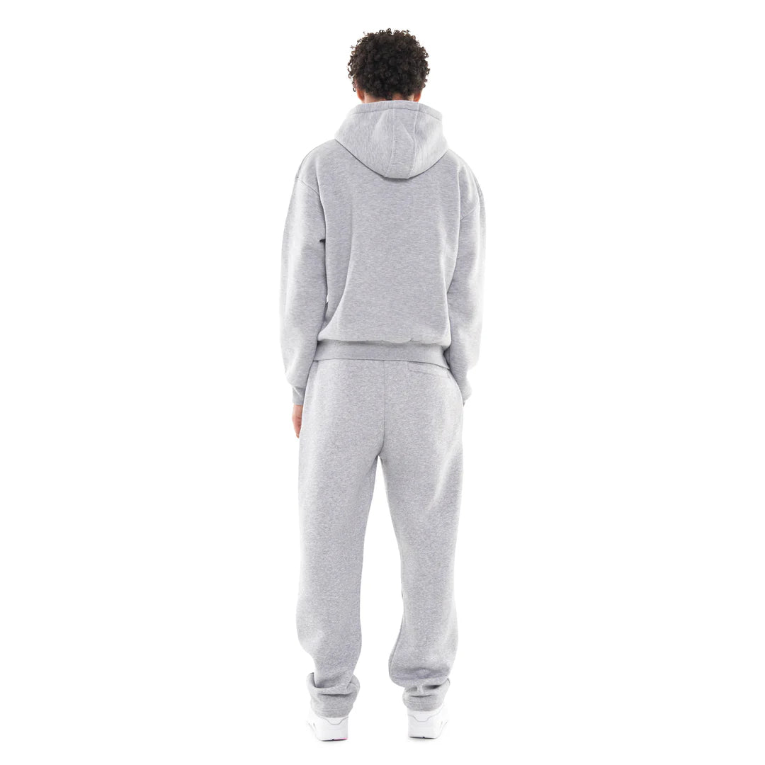 SWEATSUIT (ZIP-UP) GREY MELANGE