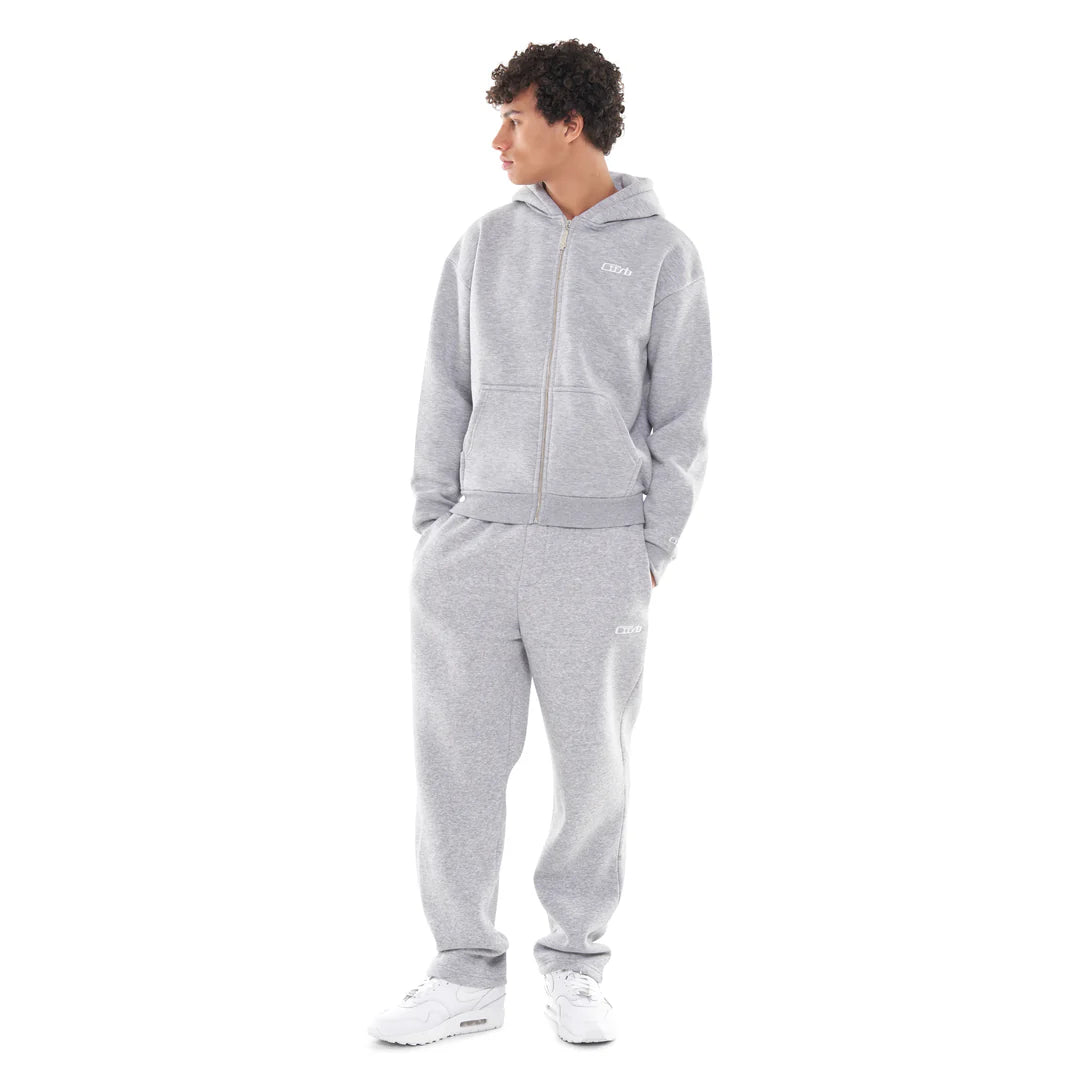 ZIP-UP GREY MELANGE