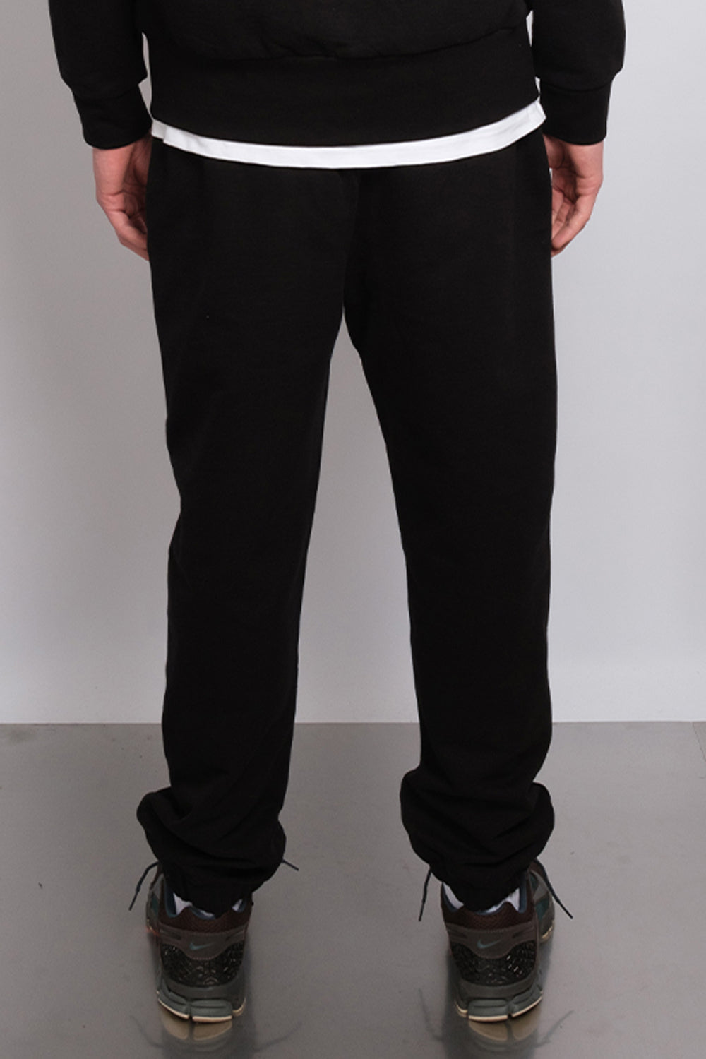 Elasticated Hem Jogger Black 1203 - SIMPLUSH