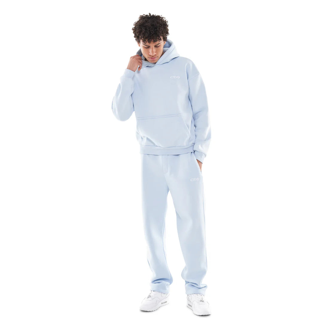 OPEN LEG JOGGER ICE BLUE