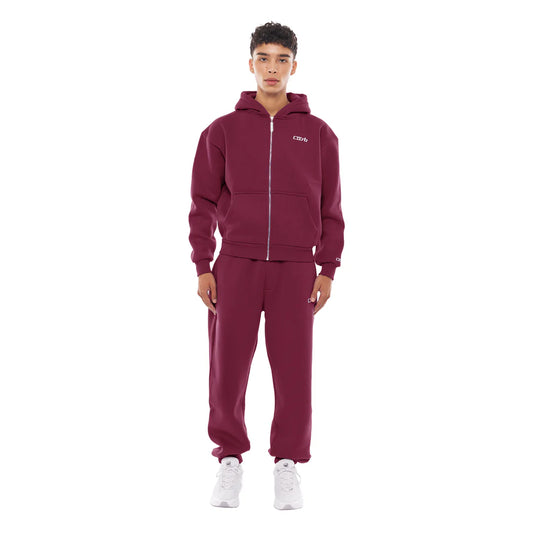 CUFFED JOGGER RICH RED