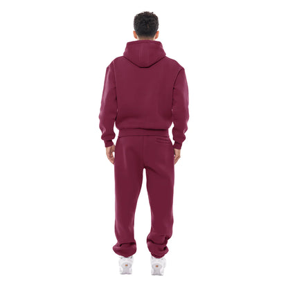 CUFFED JOGGER RICH RED