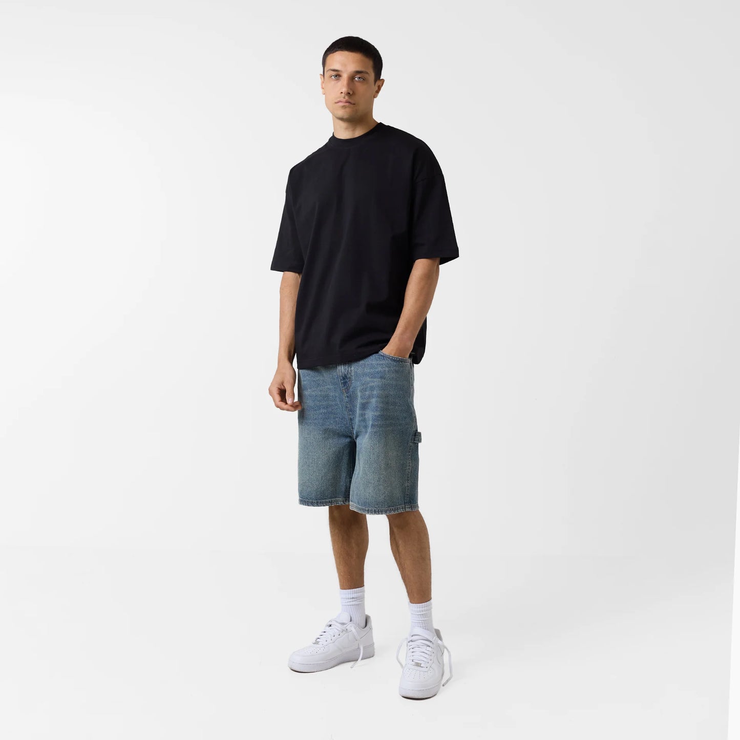 Boxy Fit 300 GSM 100% Cotton T-Shirt (60 Pack)