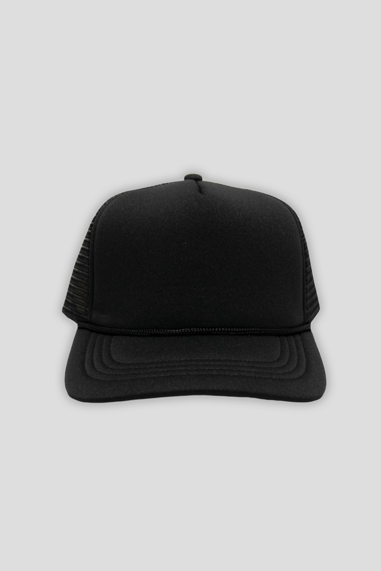 Foam Trucker Cap Black 1453 - SIMPLUSH