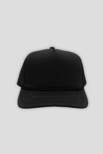 Foam Trucker Cap Black 1453 - SIMPLUSH
