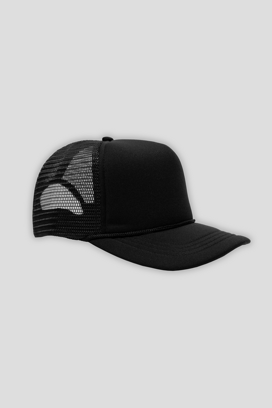 Foam Trucker Cap Black 1453 - SIMPLUSH