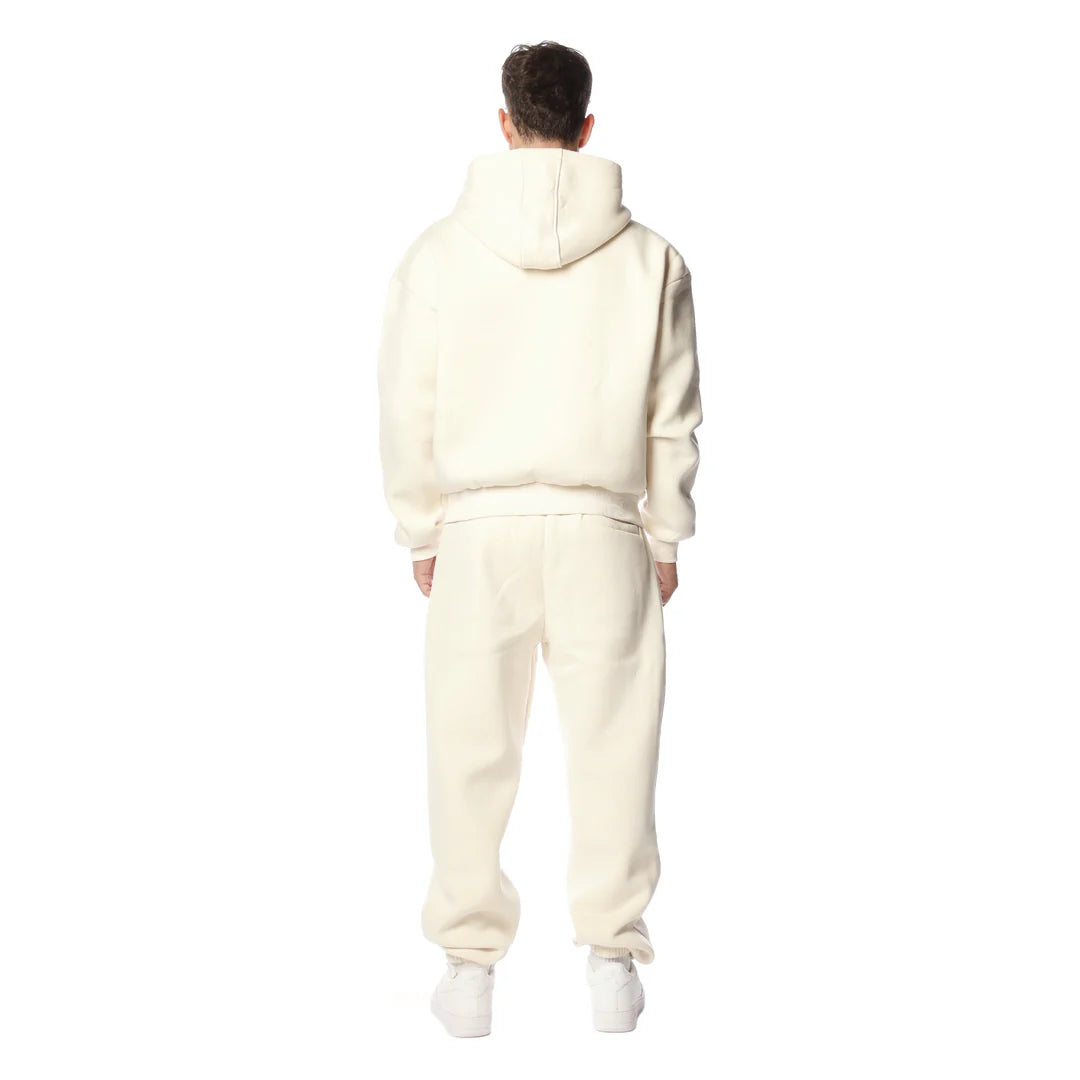 CUFFED JOGGER CREAM