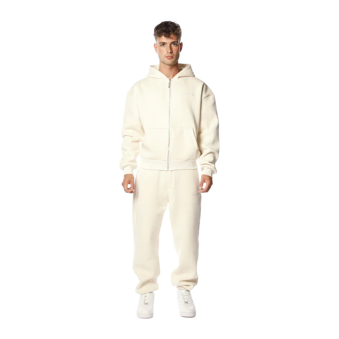 CUFFED JOGGER CREAM