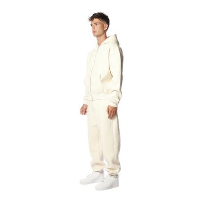 SWEATSUIT (CUFFED) CREAM