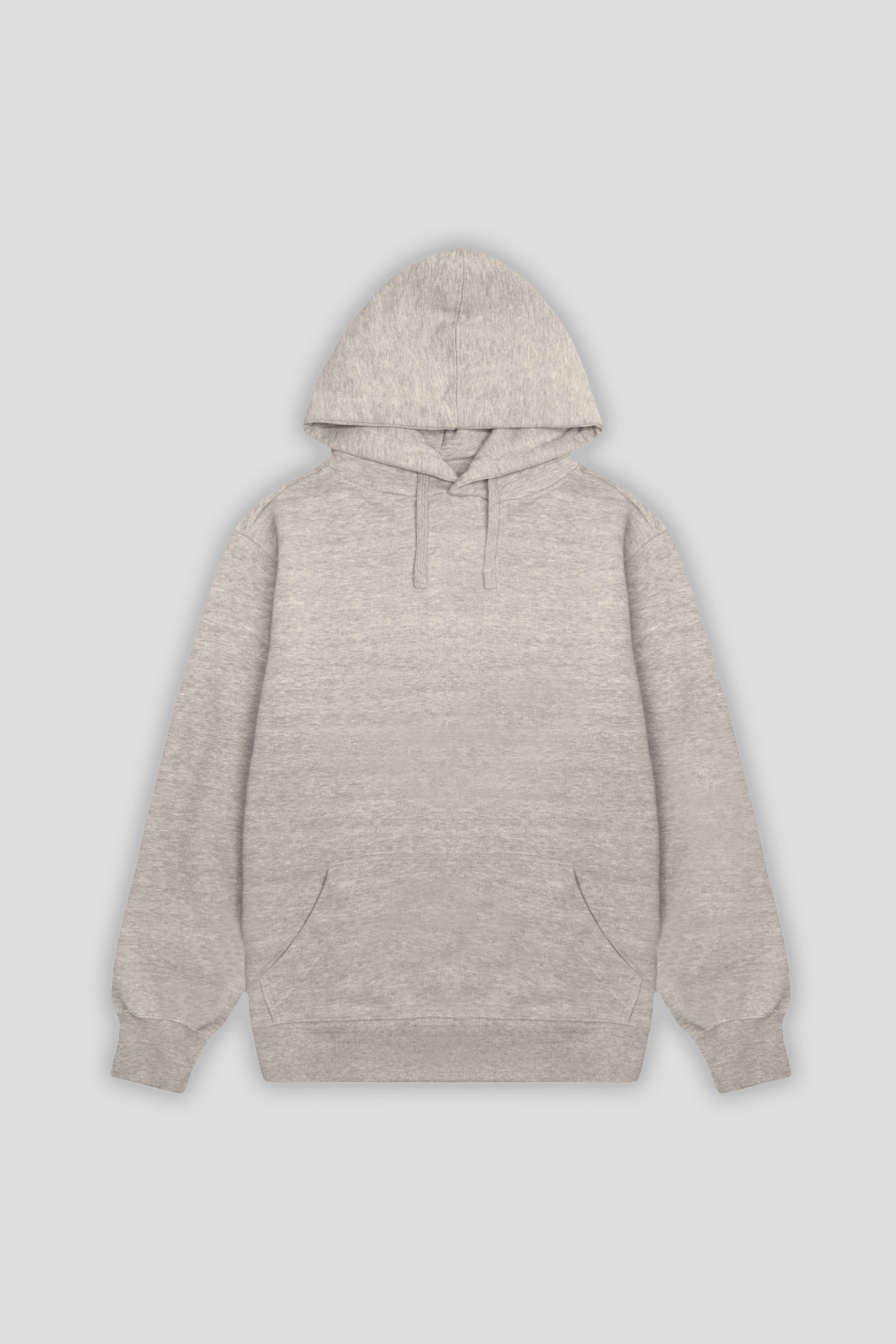 Pullover Hoodie Heather Grey 1258 - SIMPLUSH